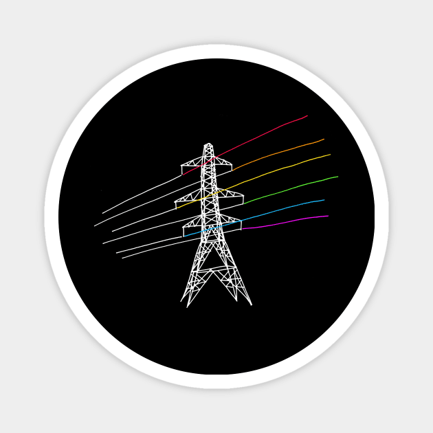 The Dark Side of Electricity Magnet by sighitalian